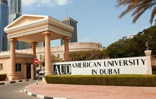 American University in Dubai (AUD) campus in Dubai